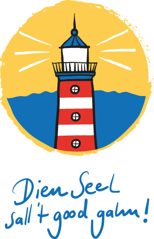 Dien Seel sall't good gahn! Leuchturm Logo