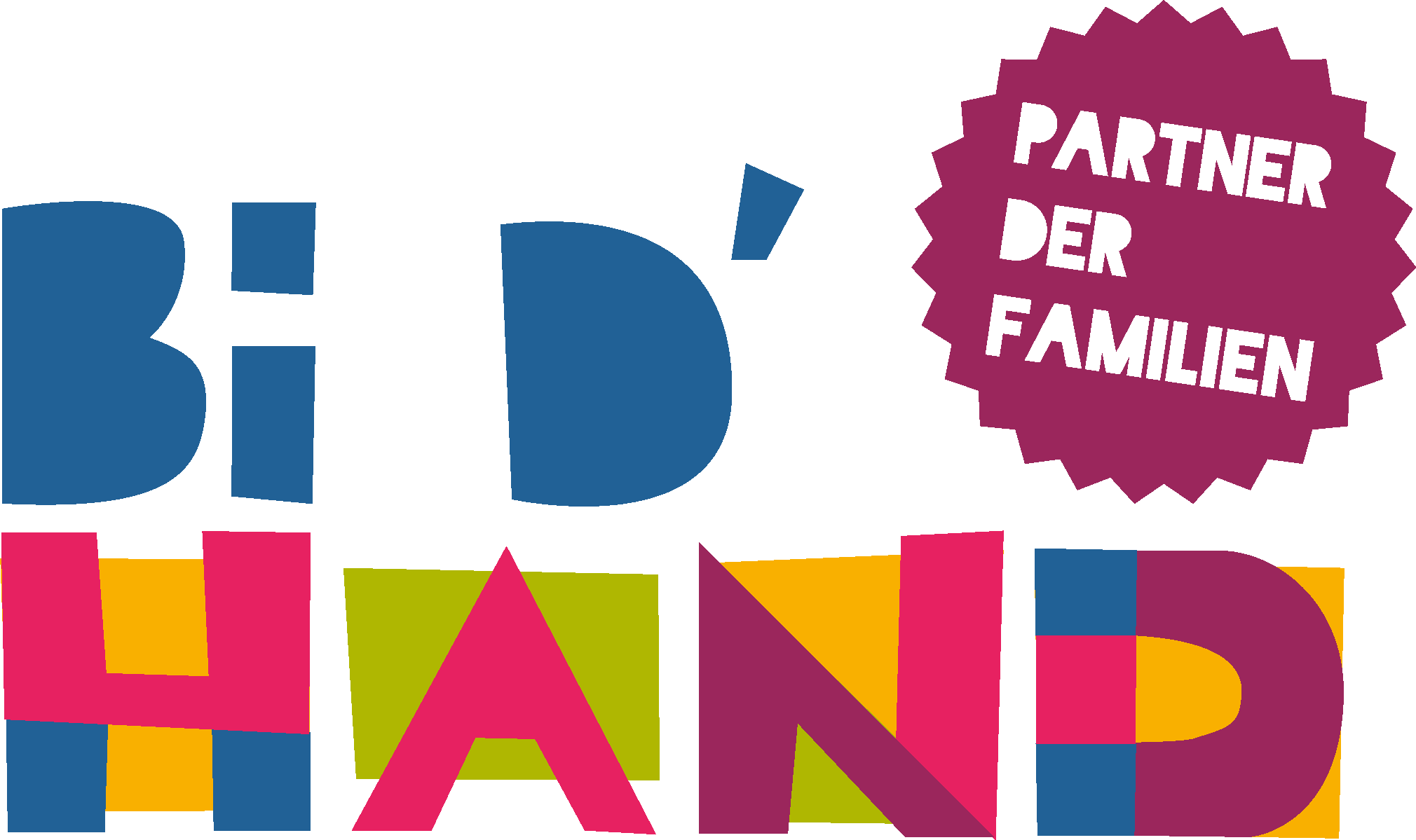 Bidhand logo partner der familien