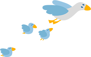 Bidhand logo&tiere möwen kd